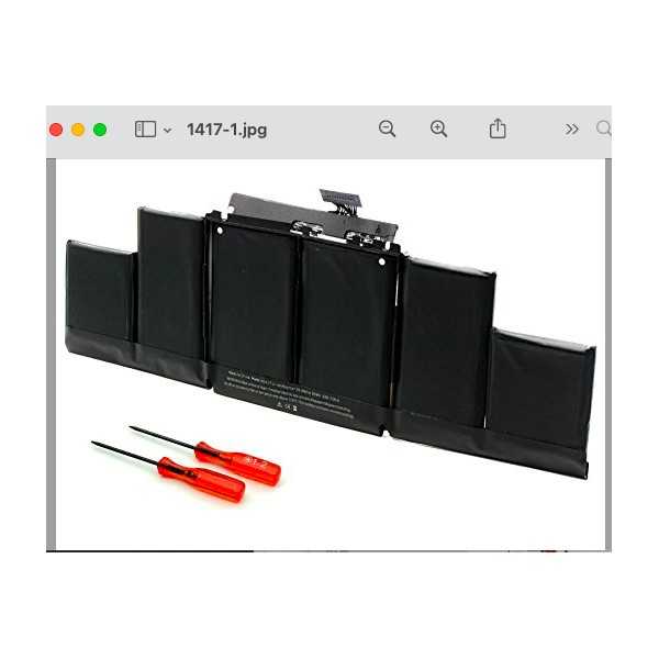 Batterie OEM A1321 pour MAC A1286 09-10 Compatible