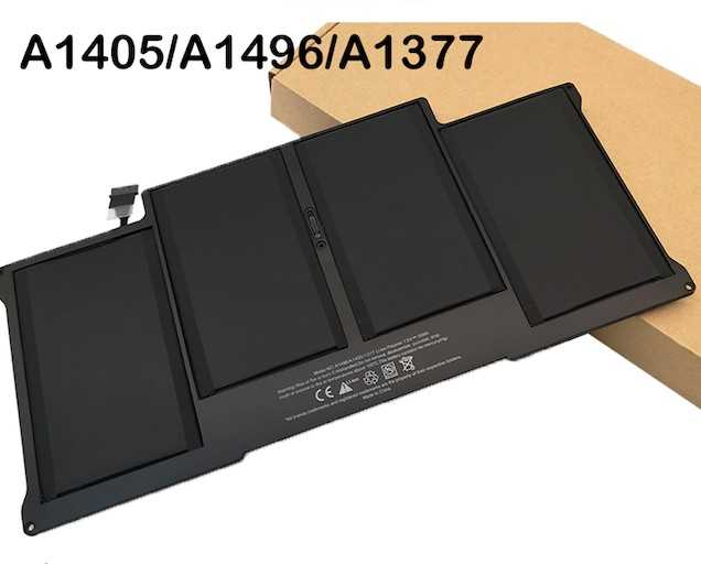 Batterie OEM A1496/A1405/A1377 pour MAC A1369 10 A1466 13-17 Compatible