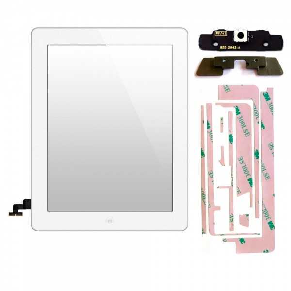Vitre tactile iPad 2 Blanc Original