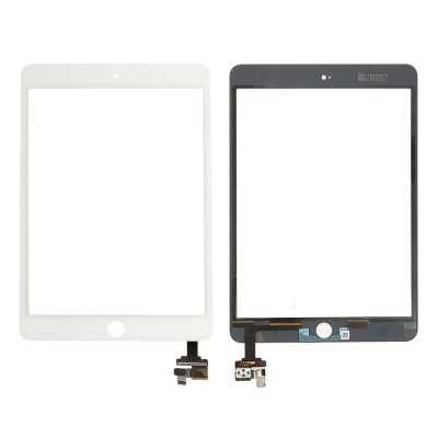 Vitre tactile iPad Mini 3 Blanc Original